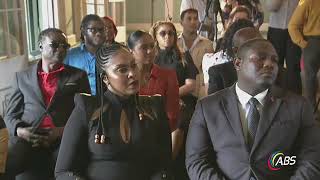 PM BROWNE REMARKS AT SWEARING-IN ON ANTHONY SMITH