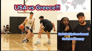 This Hooper Traveled 5,000 Miles for this 1v1! Top Chicago Shooter vs Greek Pro.