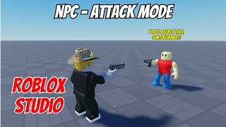 NPC Attack Mode using Finite State Machines