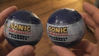 Sonic Balls! Gashapon Unboxing - Sonic The Hedgehog Buildable Figures - Gacha Tomy