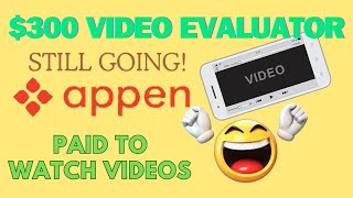 Video Evaluator 💲300 To Watch Videos Task Job Still Going😮 Legit Opportunity No Scam Clickbait BS