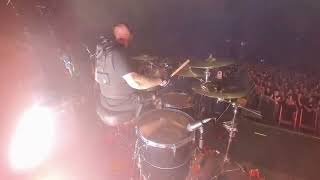 The Ghost Inside - “Pressure Point” Drum Cam Perth, Australia at RAC Arena