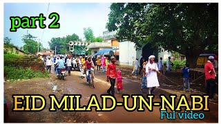 EID MILAD-UN-NABI 2023  | eid milad un nabi juloos part 2 | Udaynagar nobi dibos 2023 | #nabi #islam