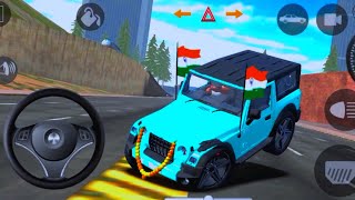 Dollar (Song) Modified Mahindra aasmani 💙Thar ||👿 Indian Cars Simulator 3D || Android Game Part 85✔️