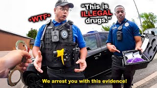 The Shocking Moment Corrupt Cops Realize They're Being Filmed Violating Peoples Rights