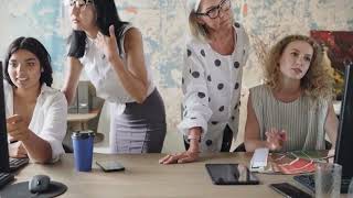No Copyright Free Stock Video Business Women - Royalty Free