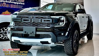 New Arrival! All-New Ford Ranger Raptor (2025) - Light Black King's Off-Road | Interior and Edterior