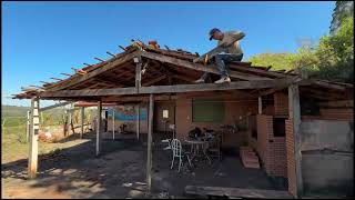 THE REFORM HAS STARTED AT THE RANCHO COME WITH ME ONE OF THE BEST BRICKLAYERS, hugs and thanks