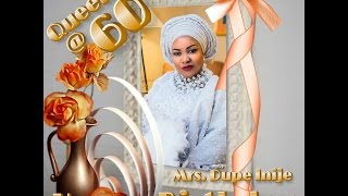 Modupe Inije @ 60