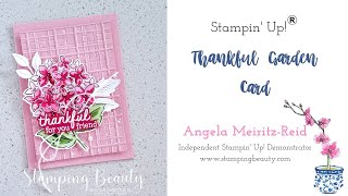 Thankful Garden Card - Facebook Live 1 April 2025