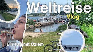 Weltreise Vlog | Wir fahren mit den Hunden durch meine Hood & erkunden die Welt l Elanhelo
