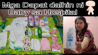 Mga Dapat dalhin sa Hospital kapag manganganak(Basic needs)#mommy #baby