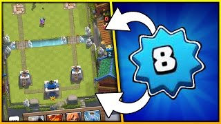 LEVEL 8 LEGENDARY ARENA 10 Live Battles! F2P Account!  Clash Royale Legendary Arena 10 Gameplay