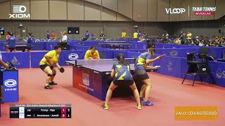Trang/Nga vs Anastasya/Aurell | Women's Doubles Quarterfinals | 2024 Southeast Asian Table Tennis...