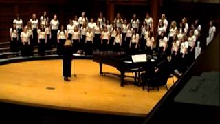Lawrence Academy of Music Girl Choir Concert - Cantabile - March 2013