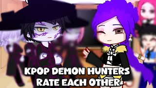 Kpop demon hunters rate each other || Gacha reaction || KPDH