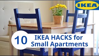 10 IKEA Hacks for small spaces: Start to finish step-by-step tutorials
