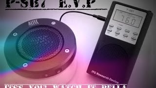 Ghost Caught On Tape E.V.P Paranormal Ghost Voice ICT communication