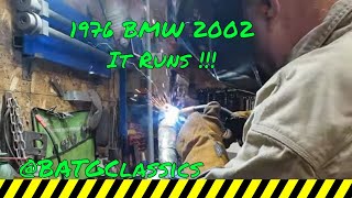 1976 BMW 2002 It Runs!!! Episode 32