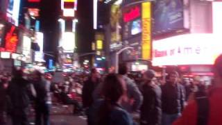 35 Seconds in Times Square (night)
