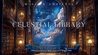Celestial Library | ACOTAR-Inspired Magical Ambience for Reading, Inner Calm & Starry Nights