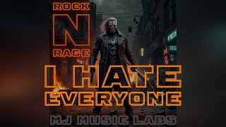 I Hate Everyone - Rock N Rage - MJ Music Labs [Official Audio] 🎵