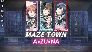 A・ZU・NA - Maze Town // sub español// romaji. Love Live Nijigasaki.