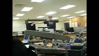 FIRST Team 3604: X-Box Kinect controlling wheel and pneumatic