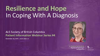 Resilience and Hope In Coping With A Diagnosis