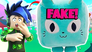 I Bought a FAKE PLUSHIE and This Happened...Pet Simulator X