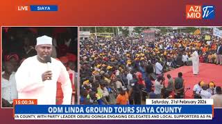 ''BABU OWINO, SIFUNA NA HIYO MAKENDE YENU NDOGO HAMTATUTISHA,'' JUNET MOHAMMED ROARS IN SIAYA!