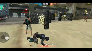 Playing clash squad [Free Fire] And got the BOOYAH!!!