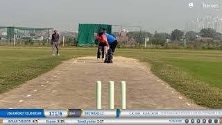 Brothers 11 vs JSG Cricket Club DELHI Live Cricket Match | Cricket point Practice Match Live - Cric