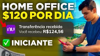 Home Office Jobs! Get hired as a beginner and earn R$120/day from home