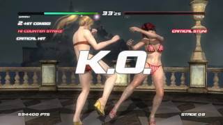 Sarah kick for victory.