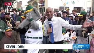 A's and New York Yankees fans come out in droves for Game 1 of the series