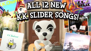 ALL 12 BRAND NEW K.K. SLIDER SONGS! | Animal Crossing: New Horizons | EmSwizzle