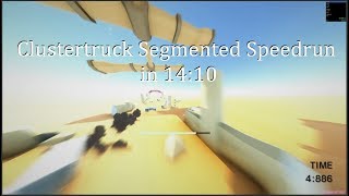 Clustertruck Segmented Any% in 14:10 (Levitate + Portable Truck)