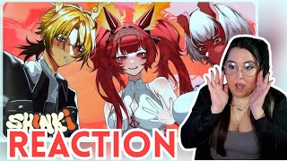"Flames To The Spire!" Sh!nki x TSUYO x CDM (Lupa Song)【AMETHYSTWITCH REACTION】