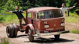 Cummins Swapped Firetruck Toy Hauler First Start and Test Drive?