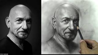 Portrait Painting with Pan Pastel | Time-Lapse Art