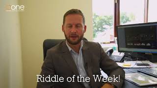 Riddle of the Week - Jake Sedgemore (What has four legs but cannot walk?)