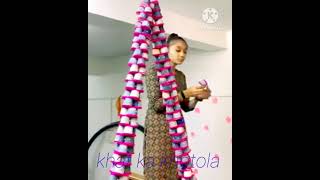 is dono larki# Ka Kamal Dekho# kese banati hai #khat se jholan khatola## Bhai