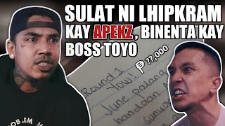 LHIPKRAM, binenta nalang yung kanyang mga sulat na para dapat kay apekz sa sunugan