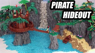 TIMELAPSE: Pirate Hideout MOC