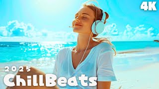 🌴 Sunset Chill 2025 | Best Tropical Deep House Summer Mix 4K UHD