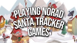 Playing Norad Santa Tracker Games!