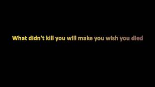 Cory Branan  - Survivor Blues (karaoke)