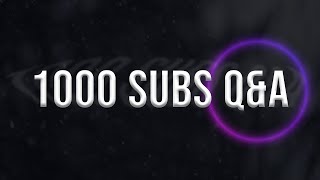 Boidoi - 1,000 SUBS Q&A【Answers!】