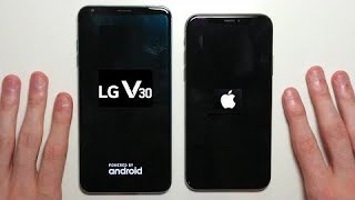 iPhone X vs LG V30 Speed Test and Camera Comparison ||Speed Test ||Gaming Test!